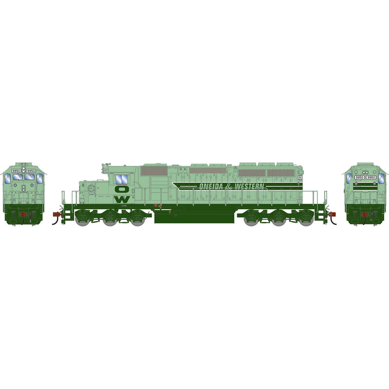 PREORDER Athearn Genesis ATHG-1814 HO SD40-2 Locomotive With DCC & Sound, OWTX