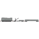 PREORDER Athearn ATH-1822 HO MOW Set, UP Fuel Oil Tank Car #900075/Derrick Car #900016/52' Mill Gondola #914457 (3)