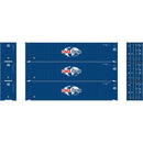 PREORDER Athearn ATH-1831 HO 45' Containers, ECMU