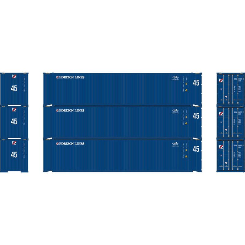PREORDER Athearn ATH-1832 HO 45' Containers, CRSU