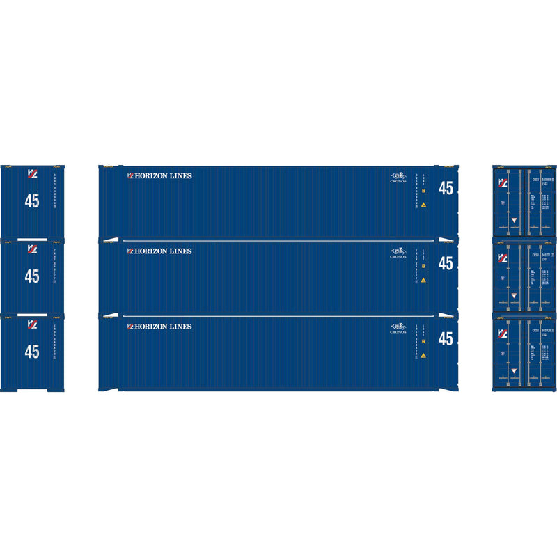 PREORDER Athearn ATH-1832 HO 45' Containers, CRSU