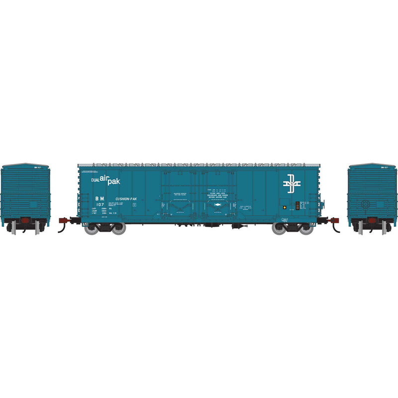 PREORDER Athearn ATH-1850 HO 50' Evans DD Plug Box Car, BM