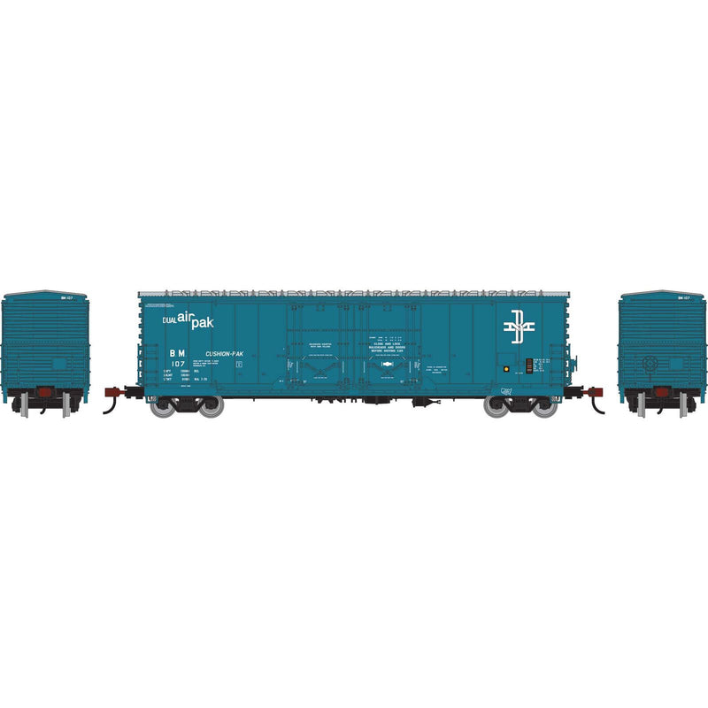 PREORDER Athearn ATH-1851 HO 50' Evans DD Plug Box Car, BM