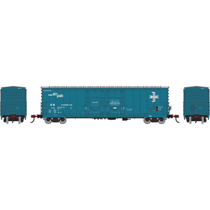 PREORDER Athearn ATH-1852 HO 50' Evans DD Plug Box Car, BM