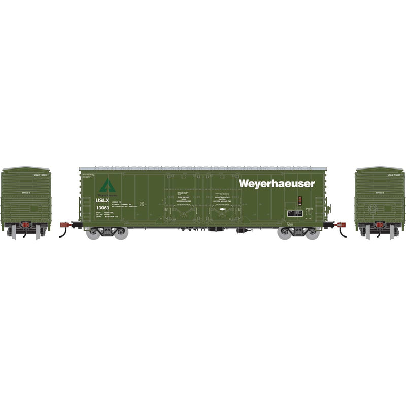 PREORDER Athearn ATH-1853 HO 50' Evans DD Plug Box Car, USLX