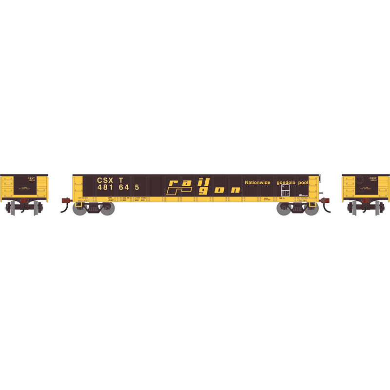 PREORDER Athearn ATH-1859 HO 52' Mill Gondola, CSXT