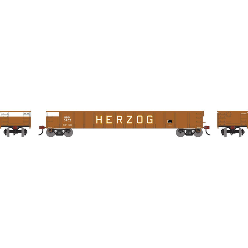 PREORDER Athearn ATH-1862 HO 52' Mill Gondola, HZGX