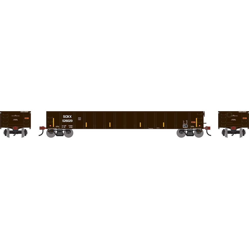 PREORDER Athearn ATH-1866 HO 52' Mill Gondola, SOXX