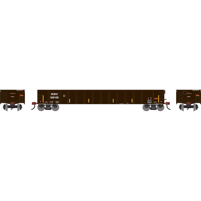 PREORDER Athearn ATH-1866 HO 52' Mill Gondola, SOXX