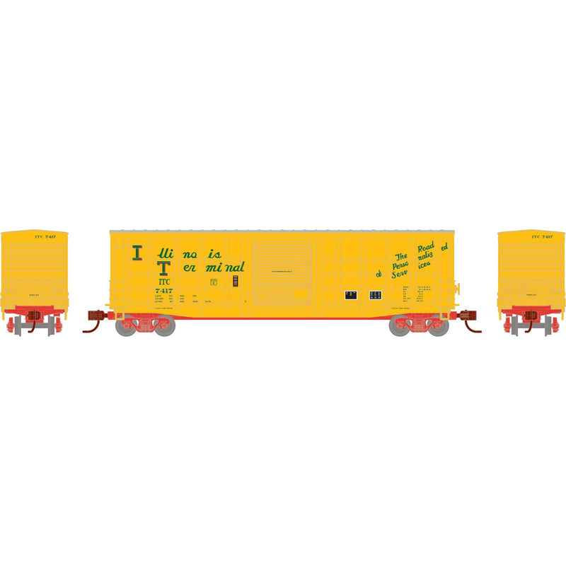 PREORDER Athearn ATH-1892 N 50' Waffle Box Car, ITC