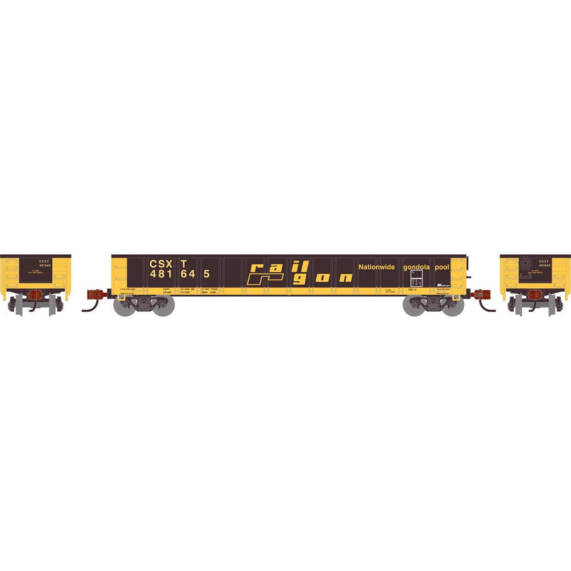 PREORDER Athearn ATH-1904 N 52' Mill Gondola, CSXT