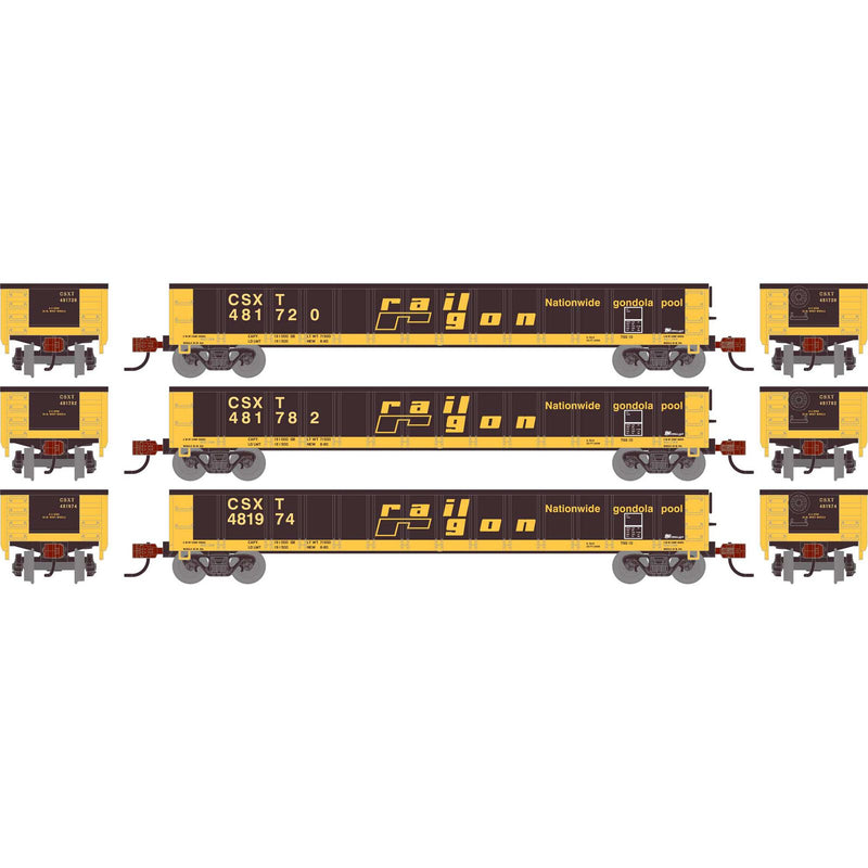 PREORDER Athearn ATH-1905 N 52' Mill Gondola, CSXT