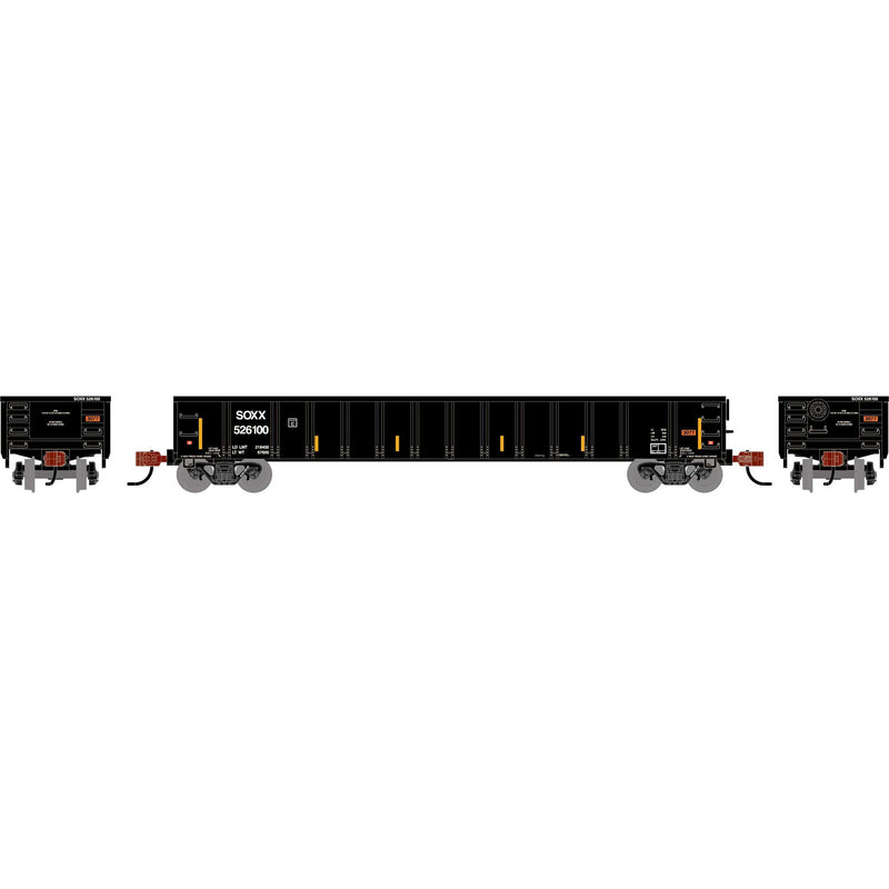 PREORDER Athearn ATH-1910 N 52' Mill Gondola, SOXX