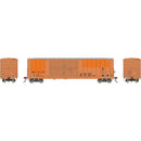 PREORDER Athearn ATH-1961 HO ATH 50' FMC 5077 Offset Double Door Box Car, Primed For Grime MR Ex-COP