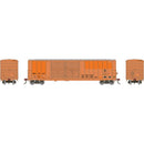 PREORDER Athearn ATH-1962 HO ATH 50' FMC 5077 Offset Double Door Box Car, Primed For Grime MR Ex-COP