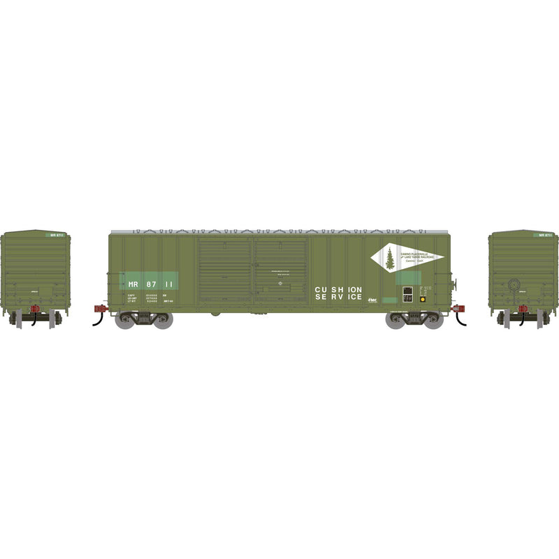 PREORDER Athearn ATH-1963 HO ATH 50' FMC 5077 Offset Double Door Box Car, Primed For Grime MR Ex-CPLT