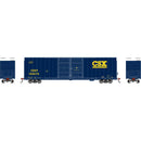 PREORDER Athearn ATH-1971 HO ATH 60' FMC Smooth Side Double Door Hi-Cube Box Car, CSXT