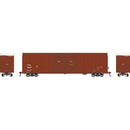 PREORDER Athearn ATH-1980 HO ATH 60' FMC Smooth Side Double Door Hi-Cube Box Car, TFM