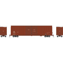 PREORDER Athearn ATH-1980 HO ATH 60' FMC Smooth Side Double Door Hi-Cube Box Car, TFM
