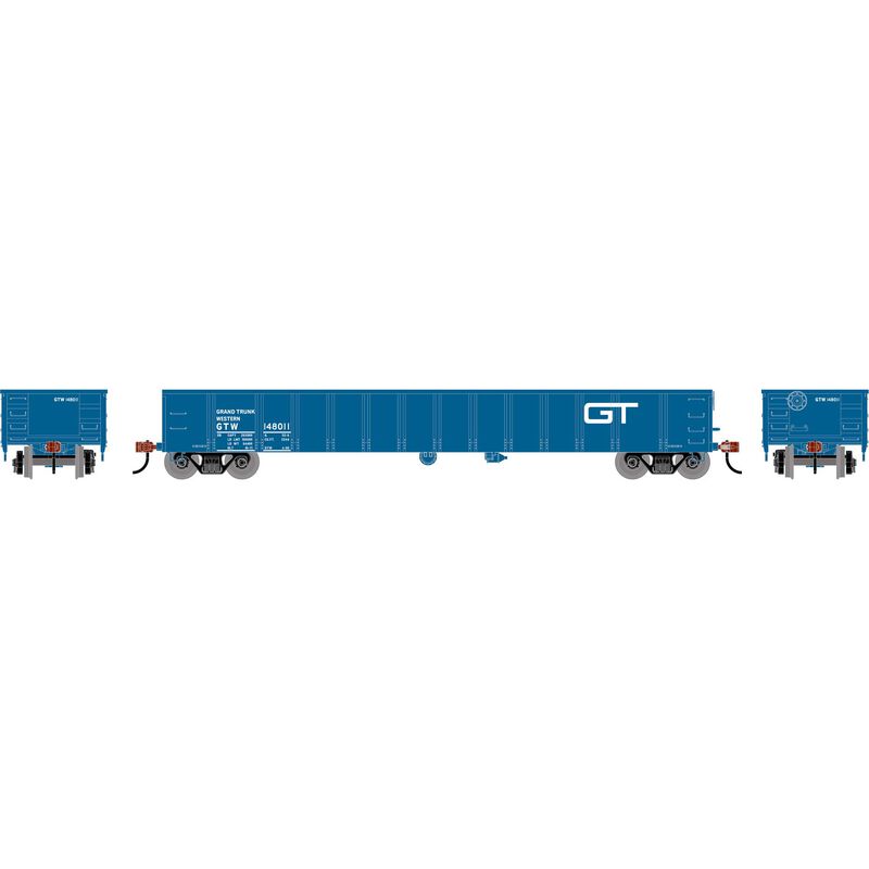 PREORDER Athearn ATH-1988 HO ATH 52' Mill Gondola, GTW