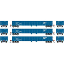 PREORDER Athearn ATH-1989 HO ATH 52' Mill Gondola, GTW