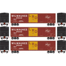 PREORDER Athearn ATH-2061 HO ATH 50' Youngstown Plug Door Box Car, MILW