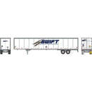 PREORDER Athearn ATH-2073 HO ATH 53' Wabash Duraplate Trailer, Swift