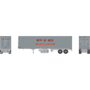 PREORDER Athearn ATH-2095 HO ATH 40' Trailer, Pacific Intermountain Express