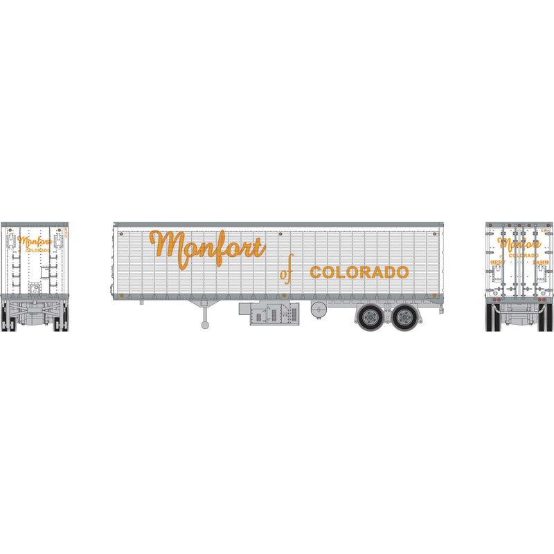 PREORDER Athearn ATH-2097 HO ATH 40' Trailer, Monfort