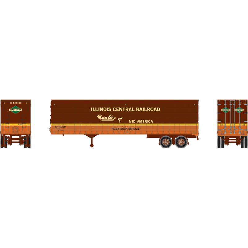 PREORDER Athearn ATH-2098 HO ATH 40' Trailer, Illinois Central