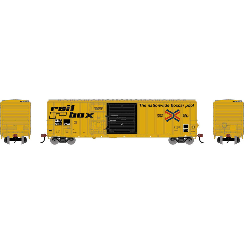 PREORDER Athearn ATH-2129 HO 50' FMC 5277 Combo Door Box Car, CNA 'Ex-Railbox'