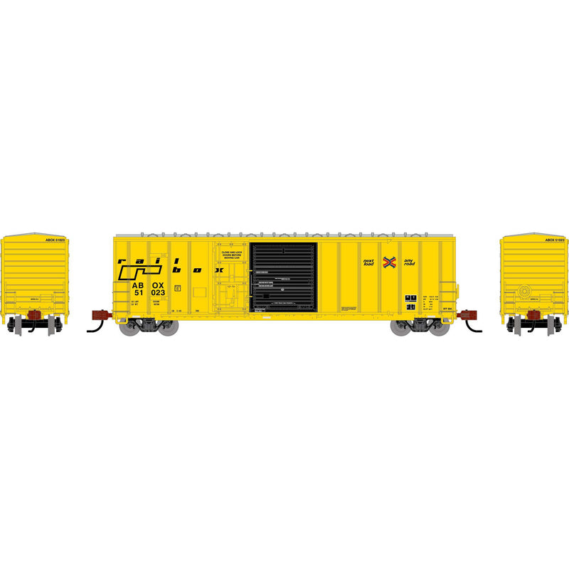 PREORDER Athearn ATH-2173 N 50' FMC 5277 Combo Door Box Car, ABOX 'Late'