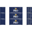 PREORDER Athearn ATH-2226 HO 20' Corrugated Containers, POCU