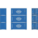 PREORDER Athearn ATH-2227 HO 20' Corrugated Containers, CSNU