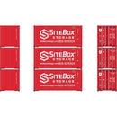 PREORDER Athearn ATH-2228 HO 20' Corrugated Containers, REDU