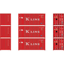 PREORDER Athearn ATH-2231 N 20' Corrugated Containers, KKTU