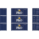 PREORDER Athearn ATH-2232 N 20' Corrugated Containers, POCU