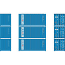 PREORDER Athearn ATH-2235 N 20' Corrugated Containers, TLNU