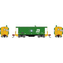 PREORDER Athearn ATH-2245 N Bay Window Caboose, BN