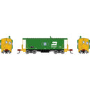 PREORDER Athearn ATH-2246 N Bay Window Caboose, BN