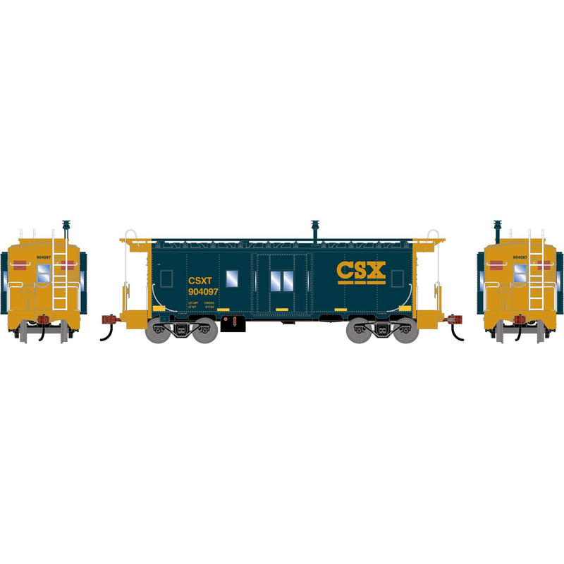 PREORDER Athearn ATH-2252 HO Bay Window Caboose, CSX