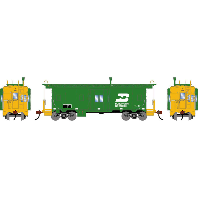 PREORDER Athearn ATH-2259 HO Bay Window Caboose, BN