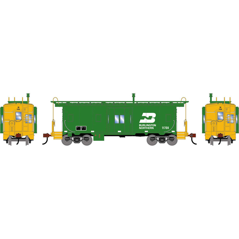 PREORDER Athearn ATH-2260 HO Bay Window Caboose, BN