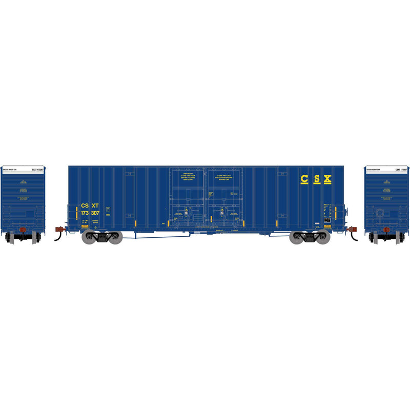 PREORDER Athearn ATH-2274 HO 60' Gunderson High Cube Double Door Box Car, CSX