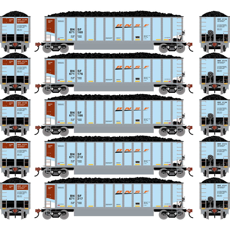 PREORDER Athearn ATH-2291 HO Bethgon Coalporter w/Coal Load, BNSF