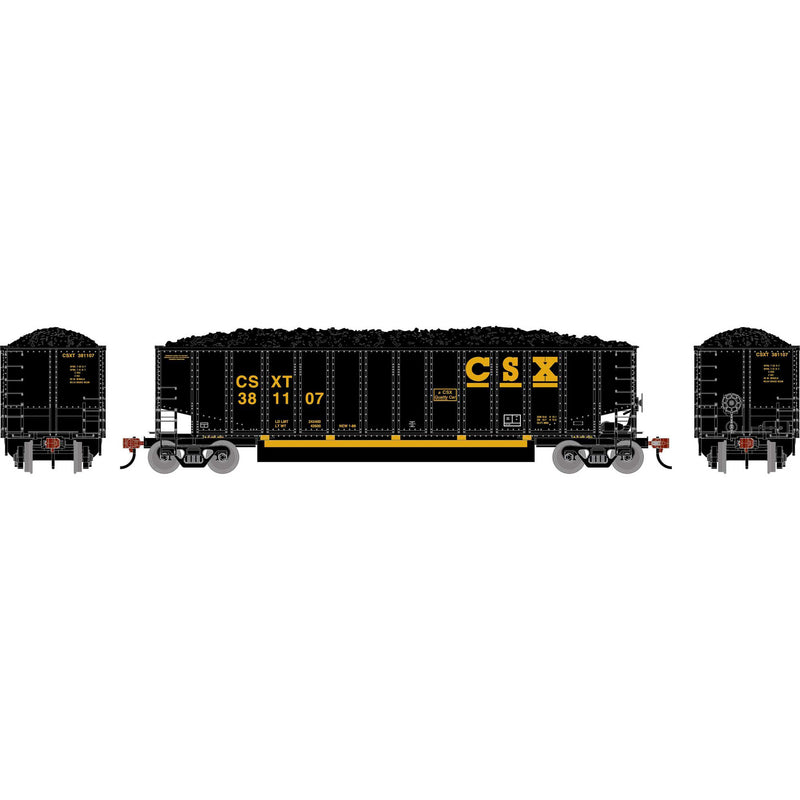 PREORDER Athearn ATH-2292 HO Bethgon Coalporter w/Coal Load, CSXT