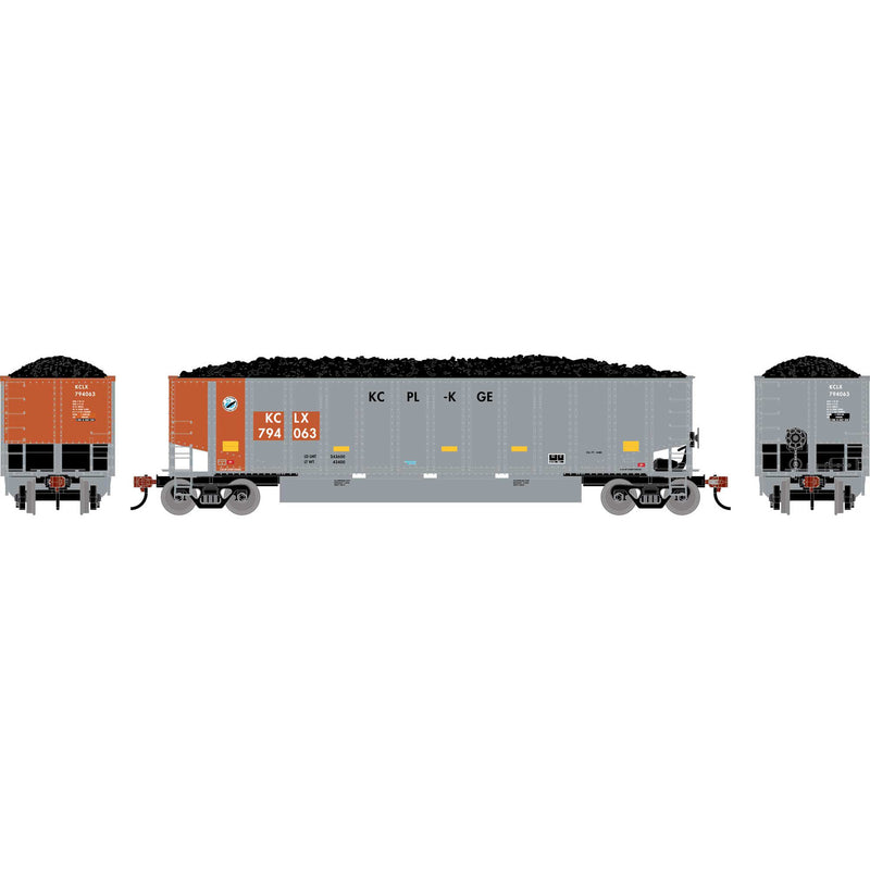 PREORDER Athearn ATH-2301 HO Bethgon Coalporter w/Coal Load, KCLX