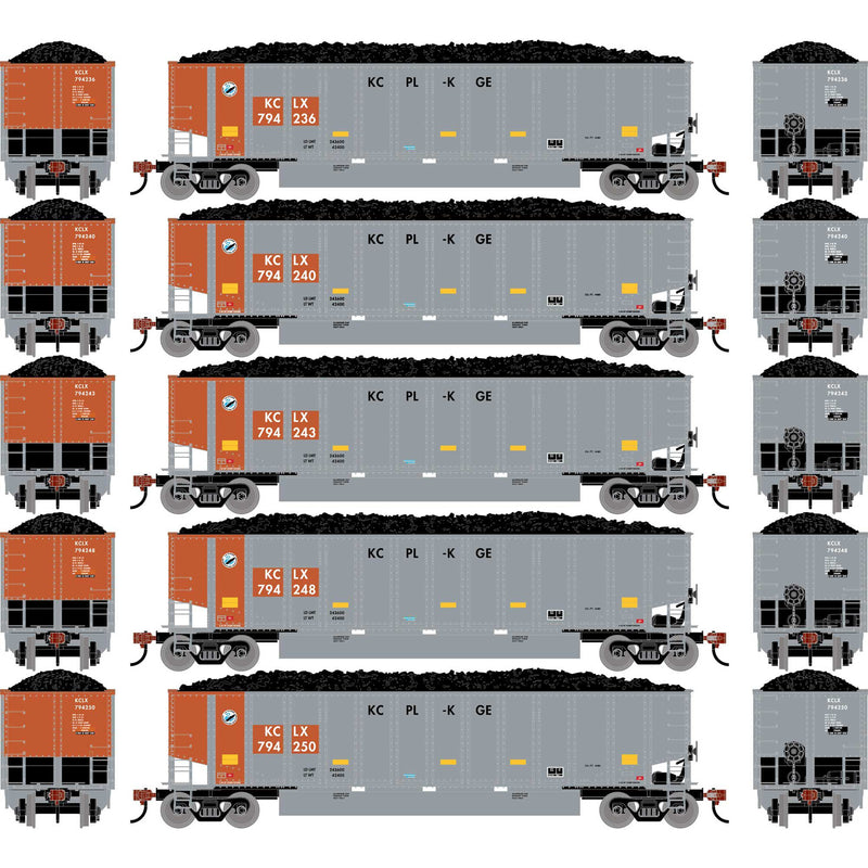 PREORDER Athearn ATH-2303 HO Bethgon Coalporter w/Coal Load, KCLX