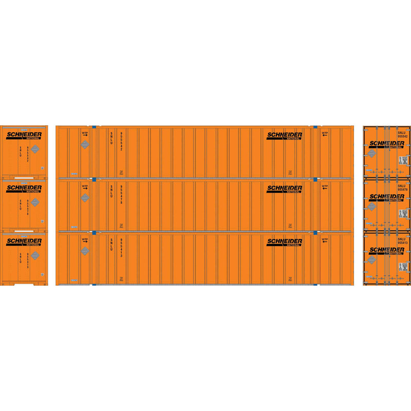 PREORDER Athearn ATH-2319 HO 53' Stoughton Container, SNLU