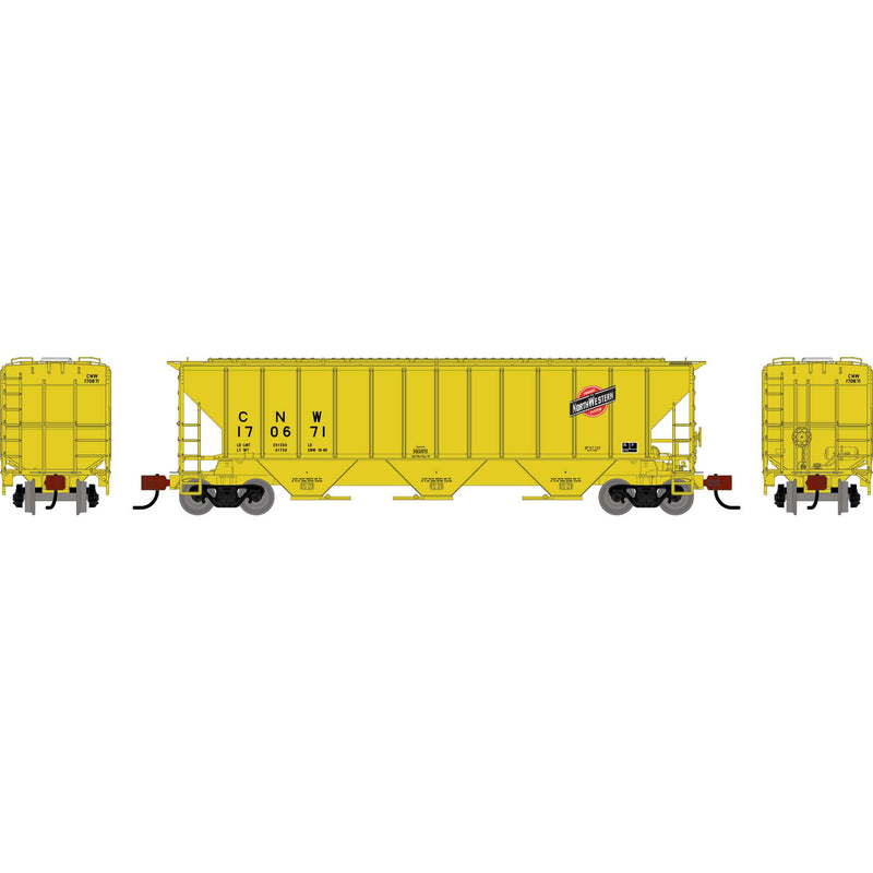 PREORDER Athearn ATH-2384 N PS 4427 Covered Hopper, CNW